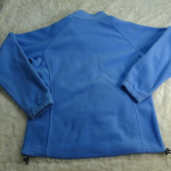 Columbia Sky Blue Fleece Jacket Size Medium - Picture 2 of 5